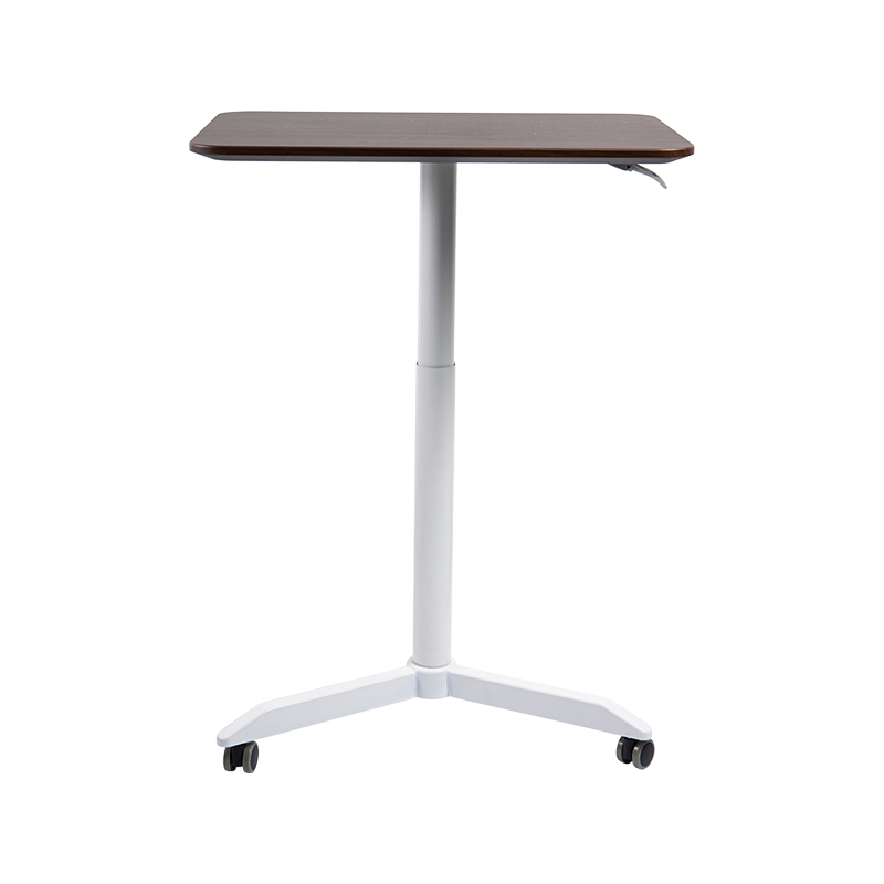 TH10 (drieklauwpoot) pneumatisch in hoogte verstelbaar bureau