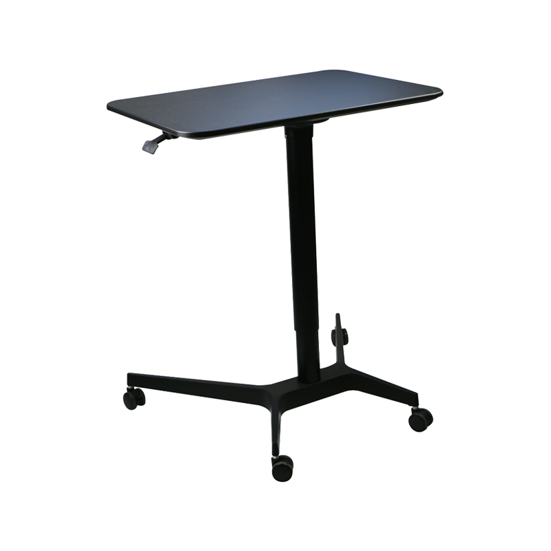 TH04 (Stand-Up Flat-Legged) Pneumatisch in hoogte verstelbaar bureau